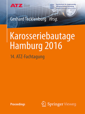 cover image of Karosseriebautage Hamburg 2016